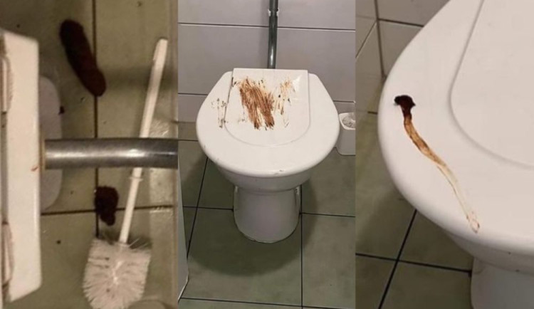 Na brněnském gymnáziu řádí Záchodový fantom. Toalety od fekálií prezentuje jako umělecká díla