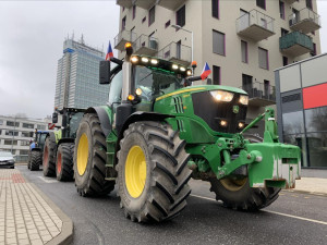 Protest zemědělců v Liberci. Stát na nás neskutečným způsobem nakládá, vadí jim