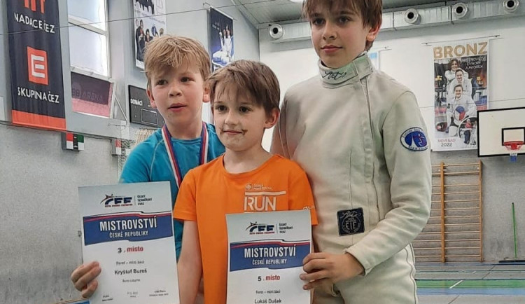 Kryštof Bureš (vlevo)