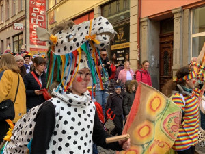 Průvod masek i zabijačka. Liberec oslavil masopust