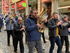 Průvod masek i zabijačka. Liberec oslavil masopust