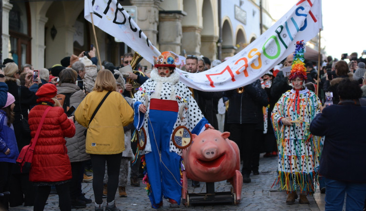 Průvod masek i zabijačka. Liberec oslavil masopust