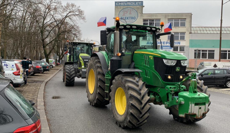 Do ulic vyjedou protestovat zemědělci.