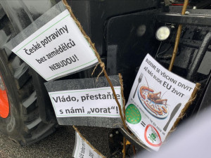 Poslední klidný protest? Zemědělci vyjeli demonstrovat na hranice