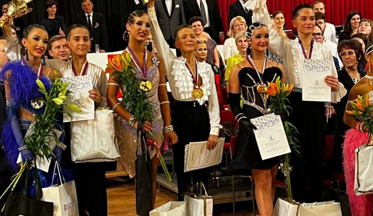 Liberečtí junioři vybojovali titul Mistrů ČR v latinskoamerických tancích