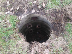 Pes spadl na letišti do nezajištěné kanálové šachty. Vysvobodili ho hasiči