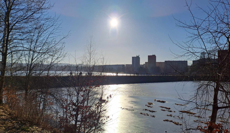 Jablonecká přehrada.