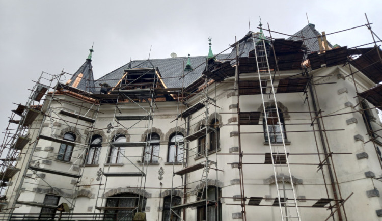 Ridelova vila v Desné.