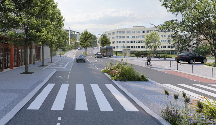 Začíná jarní rekonstrukce Sokolské. Ulice bude uzavřená až do podzimu