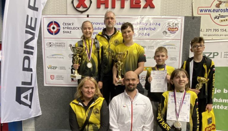 Šárka Weisserová a Jakub Hois vystříleli titul Mistr ČR