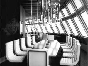 Interiéry libereckého hotelu Ještěd se vracejí do původní podoby ze 70. let