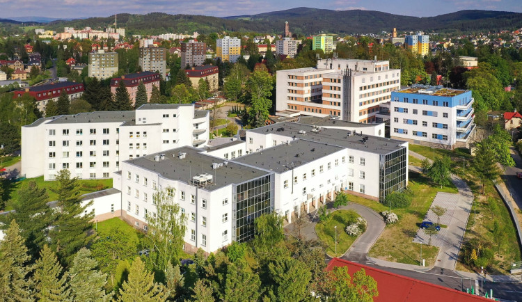 Nemocnice v Jablonci nad Nisou.