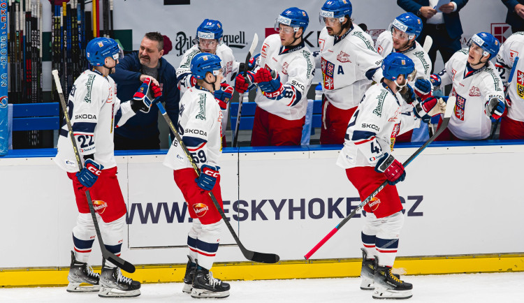 Čeští hokejisté porazili v prvním ze dvou přípravných utkání Rakousko 5:1