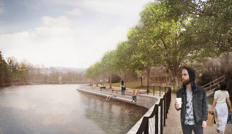 Nová podoba promenády.