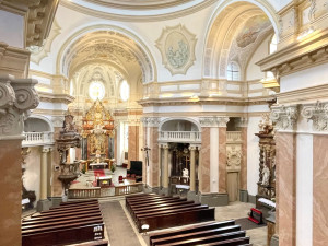 Bazilika s hrobem sv. Zdislavy v Jablonném v Podještědí oficiálně otevře po dvouleté opravě