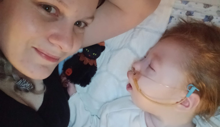 Tereza se svým synem.