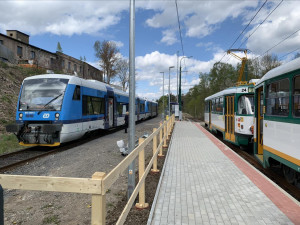 Tramvaje se vrací na trať do Jablonce, jízda bude o dvě minuty rychlejší