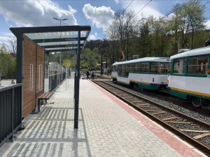 Tramvaje se vrací na trať do Jablonce, jízda bude o dvě minuty rychlejší