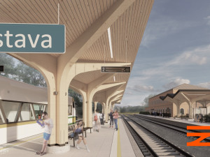Přestavba železniční stanice v Chrastavě by měla začít na podzim