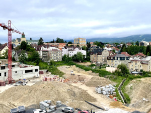 Do nových bytových domů na Františkově se lidé nastěhují už na podzim