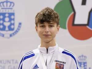 Liberecký karatista Filip Horňák získal stříbro na světové lize mládeže