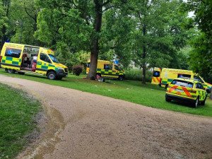 Na dětském dnu ve Vratislavicích uhodil blesk. Třináct zraněných, z toho pět dětí