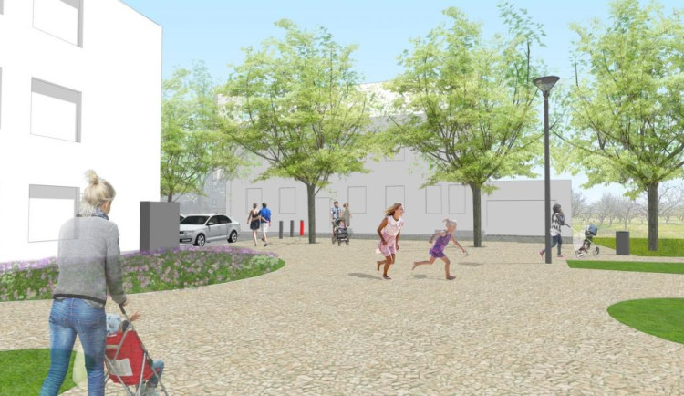 Jeden z návrhu podoby parku.