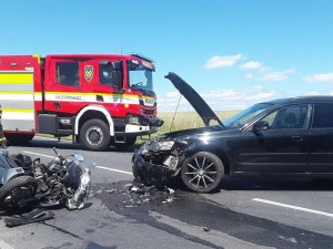 Nehody motorkářů, jen v sobotu jich havarovalo v Libereckém kraji pět