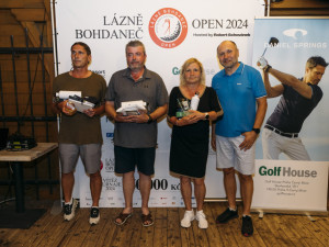 Golfresort Lázně Bohdaneč hostil jeden z nejprestižnějších turnajů v Česku. Doplnila ho show skupiny Queenie