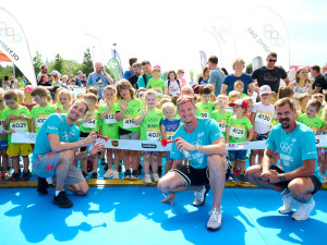 Rekordních 68 tisíc dětí na startu! Olympijský běh opět rozhýbal Česko