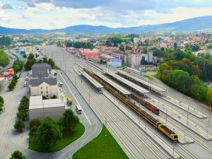 Dopravní terminál v Liberci propojí autobusové a vlakové nádraží. Na podzim začne architektonická soutěž