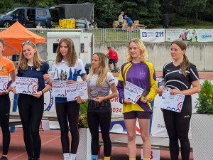 FOTO: Hasička z Liberce reprezentovala kraj na republikovém mistrovství. Překonala svůj rekord