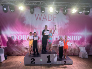 Úspěch taneční školy Ilma na světovém poháru – tři první místa