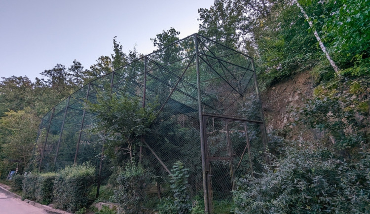 V Zoo Brno pokračují práce na zpevnění nestabilního svahu. Neví se, kdy bude hotovo