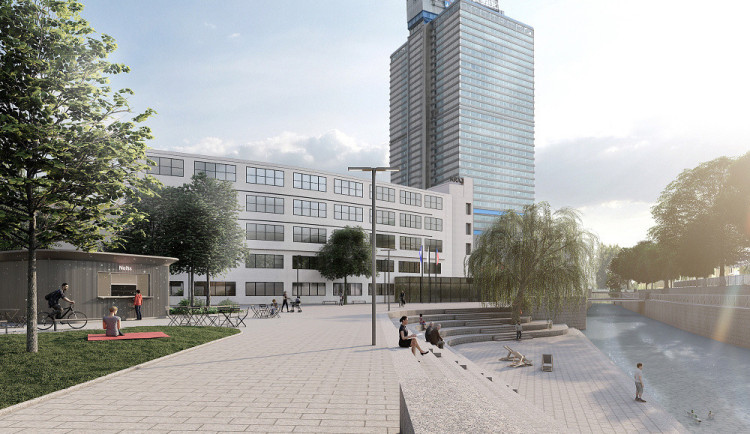 Náplavku před krajským úřadem nakonec postaví jiná společnost. CL-EVANS odstoupil