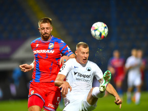 Slovan proti Plzni vedení neudržel, nakonec bere bod za remízu 1:1