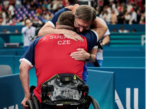 Liberecký stolní tenista Jiří Suchánek je ve finále paralympiády v Paříži