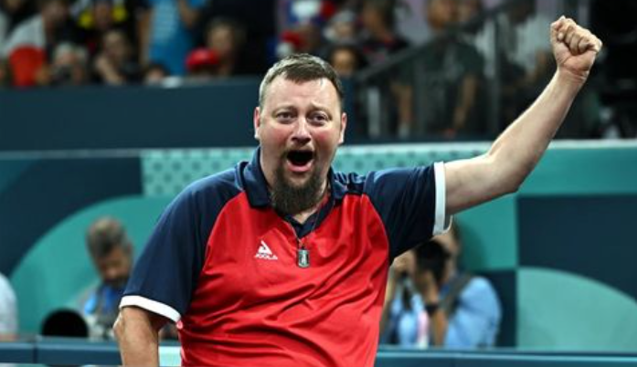 Liberecký stolní tenista Jiří Suchánek je ve finále paralympiády v Paříži