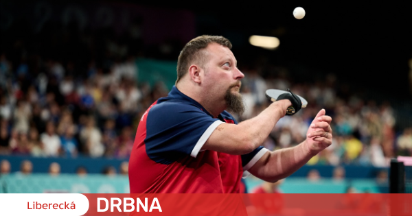 Liberec table tennis player Jiří Suchánek takes silver from the Paralympics in Paris