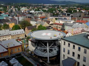 Heliport v nemocnici v Liberci bude první čtyři říjnové dny mimo provoz