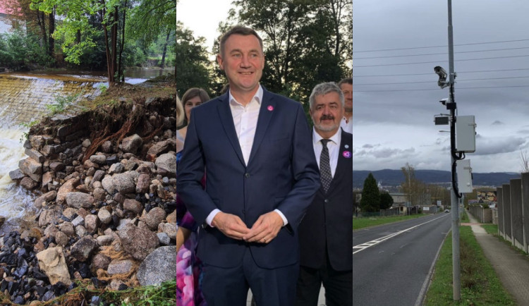 Krajské volby i povodně, ale i moderní pohřbívání ve Vratislavicích