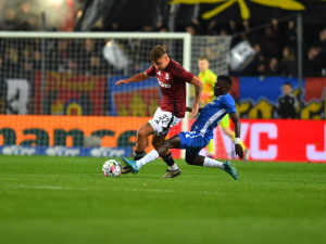 Slovan předvedl bojovný výkon, ale na Spartu nestačil. Prohrál 1:2