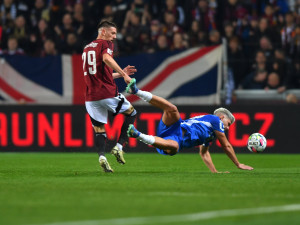 Slovan předvedl bojovný výkon, ale na Spartu nestačil. Prohrál 1:2