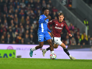 Slovan předvedl bojovný výkon, ale na Spartu nestačil. Prohrál 1:2