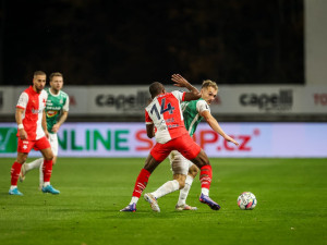 Jablonec doma podlehl vedoucí Slavii Praha těsně 1:2