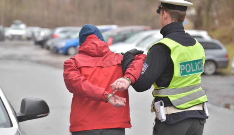 Surovým útokem na zasahujícího policistu korunoval protřelý pachatel sérii krádeží a vloupání