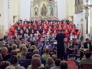 Koncert pěveckého sboru Ještěd. V neděli vystoupí v chrastavském kostele