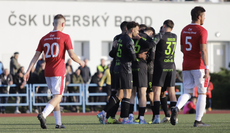 Jablonec porazil ve 3. kole MOL Cupu zásluhou Hurtada Uherský Brod 1:0 a postupuje do jarního osmifinále