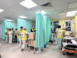 Připraveným štěstí přeje. Heslo, jímž se při cvičném zásahu u otravy oxidem uhelnatým řídili zdravotníci i studenti