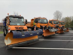 Techniku na zimu máme připravenou, hlásí technické služby. Do poslední chvíle se věnují běžné činnosti